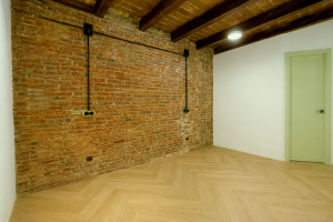 Salón sin amueblar